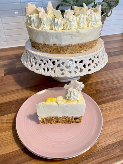 White Chocolate & Lemon Cheesecake